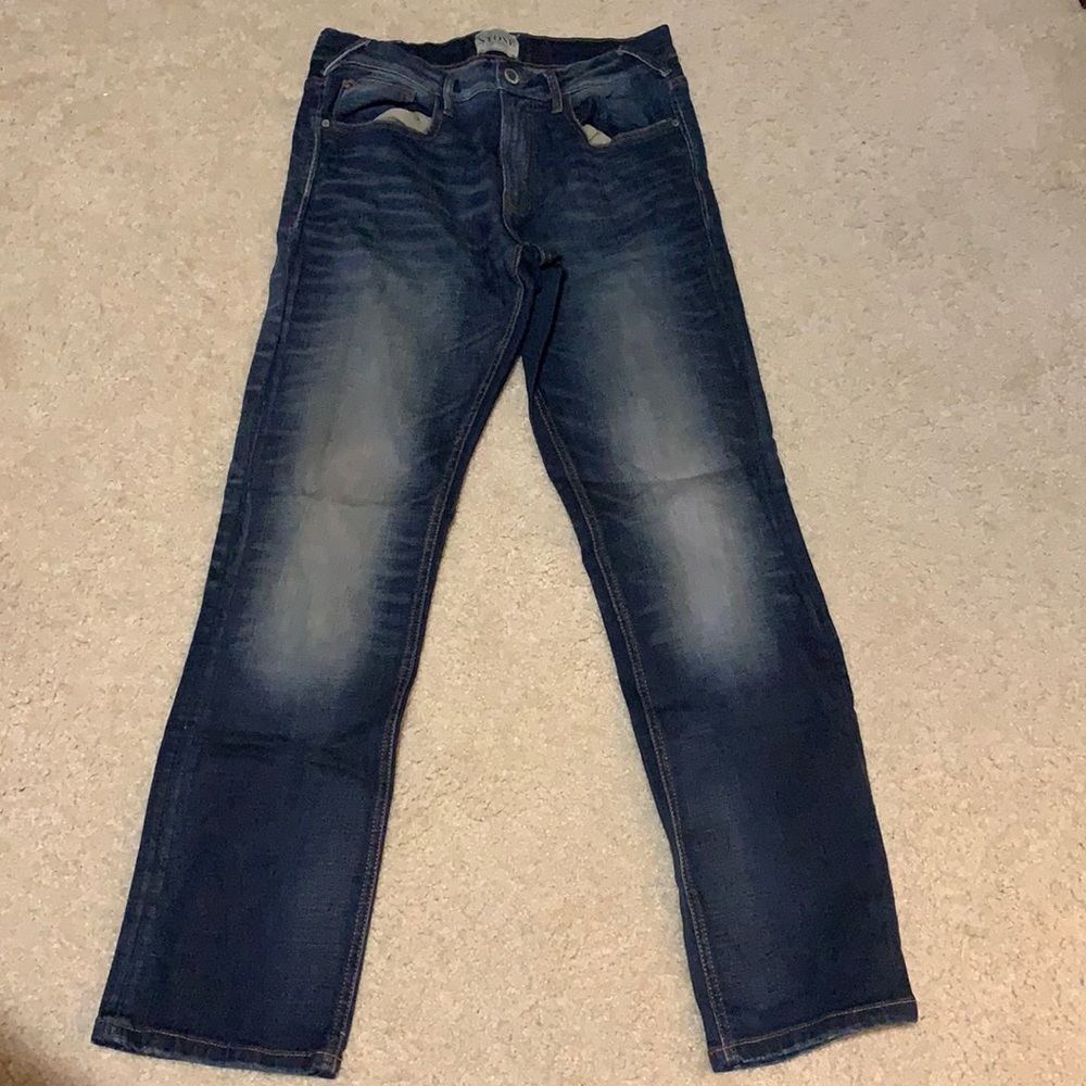 Stone Refinery “Otis” stretch jeans, 32x32